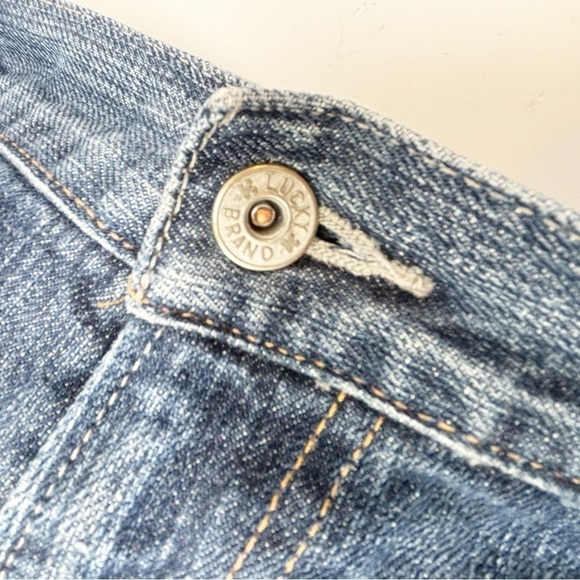 🍀LUCKY BRAND Men’s Blue 361 Vintage Straight Jeans In Hipster Wash Size 40”X32” - Picture 7 of 10